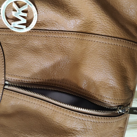 Michael Kors Shoulder Bag Brown Beige - Picture 4 of 12